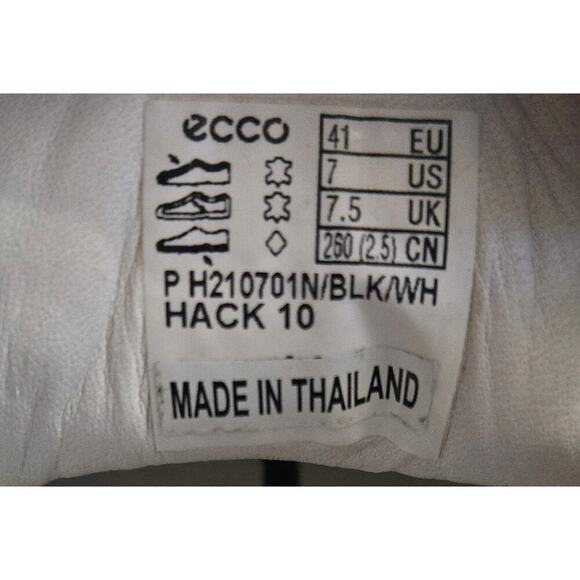 ECCO Men's Multi Color Sneaker EUR 41/ US 7 - Picture 7 of 7